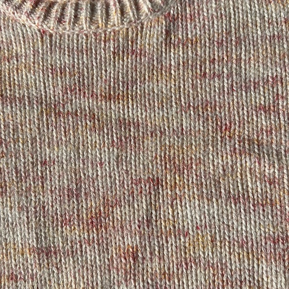 Sundown by Splendid 🔥 Crew Neck Oversized Cropped Sweater Sz XS - Picture 3 of 8